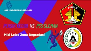 LIVE Persik Kediri vs PSS Sleman [upl. by Athalee]