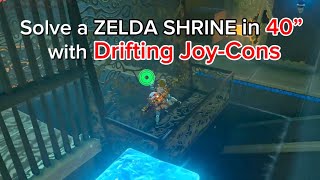 I Played With My Freaking Drifting Joycons to Beat a Zelda Shrine [upl. by Alael324]