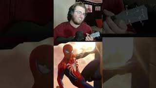 Singing the OG SpiderMan theme song spiderman spidermanps5 gamingclip singingvideo ukelele [upl. by Saturday]