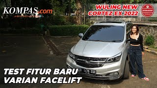 TEST DRIVE  Tes Fitur Baru Wuling New Cortez EX 2022 Varian Facelift [upl. by Batty839]