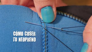 Cómo coser tu neopreno a mano [upl. by Nongim]