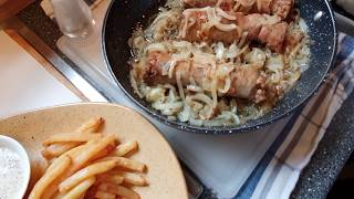 ANDOUILLETTES SUR LIT DOIGNONS ET FRITES MAISON [upl. by Ahsinrat671]