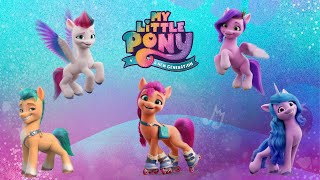 Meet the new ponies  My Little Pony A New Generation  New Pony Movie mylittleponyofficial [upl. by Yttik]