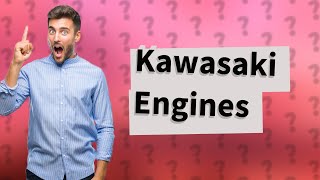 Who makes Kawasaki lawn mower engines [upl. by Conlee]