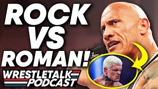 The Rock Calls Out Roman Reigns WWE Raw Day 1 January 1 2024 Review  WrestleTalk Podcast [upl. by Rhody]