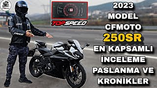 CFMOTO 250SR İNCELEME amp ÇÖZÜLMEYEN PASLANMA  GPS İLE TOP SPEED  160000 TL YE ALINIR MI [upl. by Tanner]