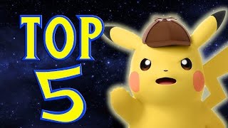 Top 5 Non Canon Pokemon Games [upl. by Llenrap]