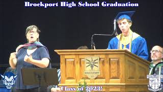 Brockport HS 2023 Graduation Ceremony [upl. by Meekar]