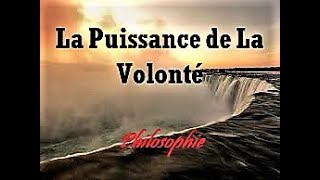 LA PUISSANCE DE LA VOLONTE  Philosophie [upl. by Avery]