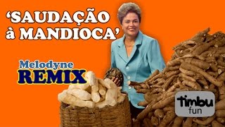 Dilma  Saudação à Mandioca REMIX  By Timbu Fun [upl. by Bezanson]