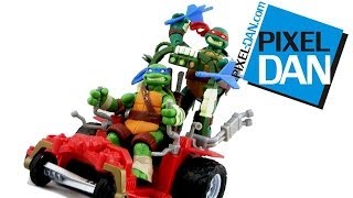 Nickelodeon Teenage Mutant Ninja Turtles Grass Kicker Vehicle Video Review [upl. by Idnac]