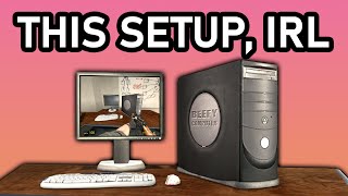 Gaming on the csoffice Computer from CounterStrike Source [upl. by Crim]