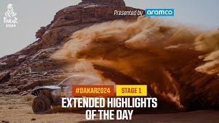 Extended highlights of Stage 1 presented by Aramco  Dakar2024 [upl. by Ohce]