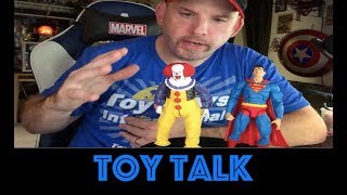 TNI Toy Talk With DC Essentials Superman amp 90s Pennywise [upl. by Carleton100]