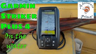 Garmin Strike Plus 4 on the water [upl. by Ayikur]