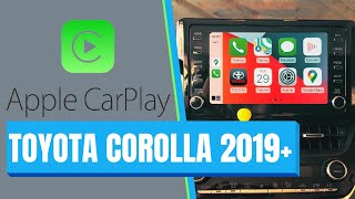 Yeni Toyota Corolla Apple Carplay Bağlantısı Nasıl Yapılır  How to connect apple carplay corolla [upl. by Anelec]