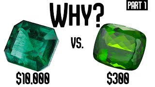 Gemstone Value Explained Part 1Physical characteristics What makes gems valuable how to tell2019 [upl. by Godrich]