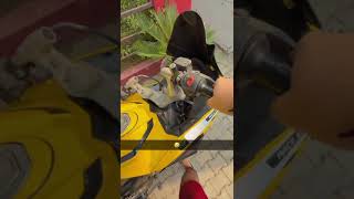 Rs200 exhaust funny video viralvideo funny tranding rs200 bike [upl. by Blinni]