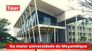 Tour pelo Campus da maior Universidade de Moçambique UEM [upl. by Farrish]