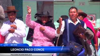 PASTOR LEONCIO PACO  MENSAJE EN QUECHUA  PLAZA DE PAUCARA 2018 [upl. by Rosa312]