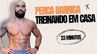 DESAFIO HIIT 23 MIN para PERDER BARRIGA gastando MUITAS CALORIAS  Sem Equipamentos [upl. by Imoyaba]