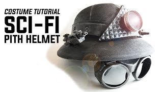 PITH HELMET FUTURISTIC SOLDIER COSTUME BUILD [upl. by Etteuqram861]