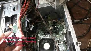 PRODESK 400 G3 NO POWER AND NO DISPLAY ISSUE CHECKING PROCESS [upl. by Dnalkrik]