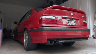 BMW E36 M3 cold start up and exhaust sound [upl. by Newmark495]