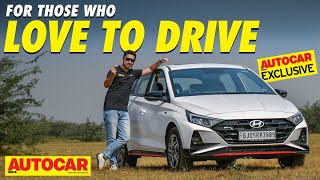 2024 Hyundai i20 N Line manual review  It finally gets the gearbox it deserves  Autocar India [upl. by Nalyk]