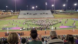 Frenship Tiger Band at the 2021 Westerner Marching Festival [upl. by Nitsirt]