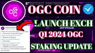 OGC New Mining App। OGC App New Update। OGC Coin Listing Exchange OGC Coin Stake। [upl. by Skvorak37]