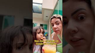 SUCO DE LARANJA OU LARANJA ATÉ O BAGAÇO shorts shortsfeed stellagaldino [upl. by Bibby]