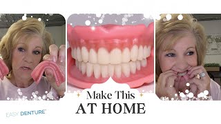 Easy Dentures from HOME  Affordable Dentures you MOLD at Home [upl. by Suirred776]