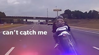 When Police Chase Idiots on Motorcycles [upl. by Arlynne70]