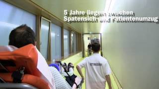 Patientenumzug ins neue Bettenhaus des Chirurgischen Zentrums [upl. by Nitsed]