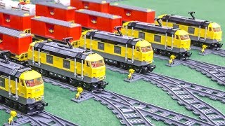 AWESOME Lego® Train Action [upl. by Karwan]