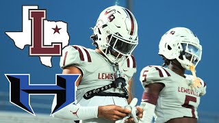 TEXAS FOOTBALL  LEWISVILLE VS HEBRON [upl. by Agostino]