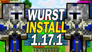 How To Get Cheats Minecraft 1171  Download amp Install WURST Cheat Client  Fabric [upl. by Torres]