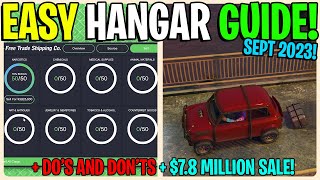 NEW EASY HANGAR GUIDE IN GTA 5 ONLINE 2023 Best Way To Make Money In GTA 5 Online [upl. by Aracaj]