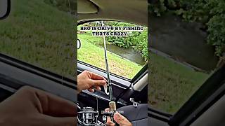 Bro is drive by fishing crazy catch😱💀viralvideo trollfaceedit [upl. by Ananna]