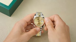 How to set your Rolex Datejust 41 [upl. by Vannie]