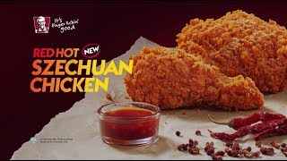 KFC Red Hot Szechuan Chicken [upl. by Hole]