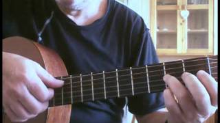 Blues for me  easy blues tutorial for classical guitar [upl. by Assira]