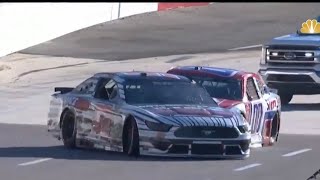 QUIN HOUFF VS JOSH BILICKI  2021 XFINITY 500 NASCAR CUP SERIES AT MARTINSVILLE [upl. by Etana675]