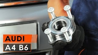 Hoe een voor wiellager vervangen op een AUDI A4 B6 HANDLEIDING [upl. by Ayel801]