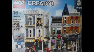 lego creator 10255 Assembly square  unboxing [upl. by Weingartner]