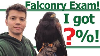 UK Falconer Attempts American EXAM  can a UK Falconer pass an American Exam  UK VS USA Falconry [upl. by Notlew]