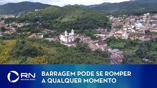 Barragem em Barão de Cocais pode se romper a qualquer momento [upl. by Arimlede]