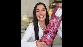 Whole Beef Tenderloin Breakdown and Cook [upl. by Tod297]