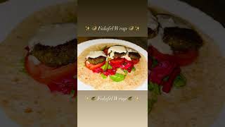 ✨ 🥙 Falafel Wrap 🥙 ✨ [upl. by Wawro]